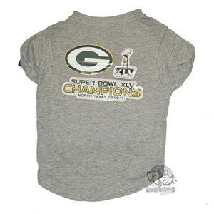 Special Edition Super Bowl XLV Champion Dog Tee Shirt - staygoldendoodle.com