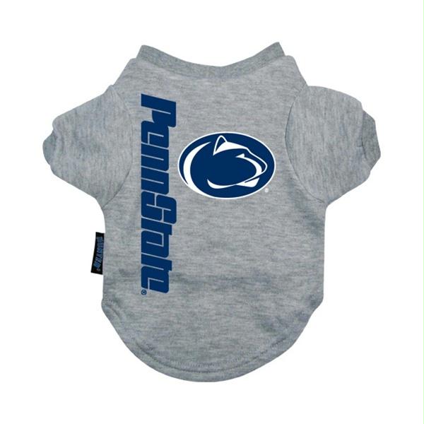 Penn State Nittany Lions Heather Grey Pet T-Shirt - staygoldendoodle.com