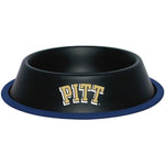 Pittsburgh Panthers Gloss Black Pet Bowl - staygoldendoodle.com
