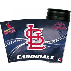 St. Louis Cardinals Acrylic Tumbler w- Lid - staygoldendoodle.com