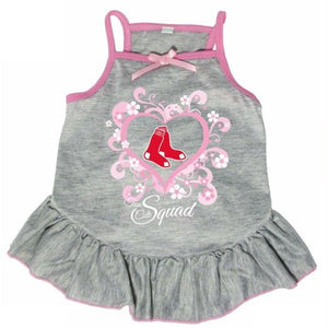 Boston Red Sox "Too Cute Squad" Pet Dress - staygoldendoodle.com