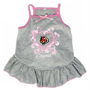 Cincinnati Bengals "Too Cute Squad" Pet Dress - staygoldendoodle.com