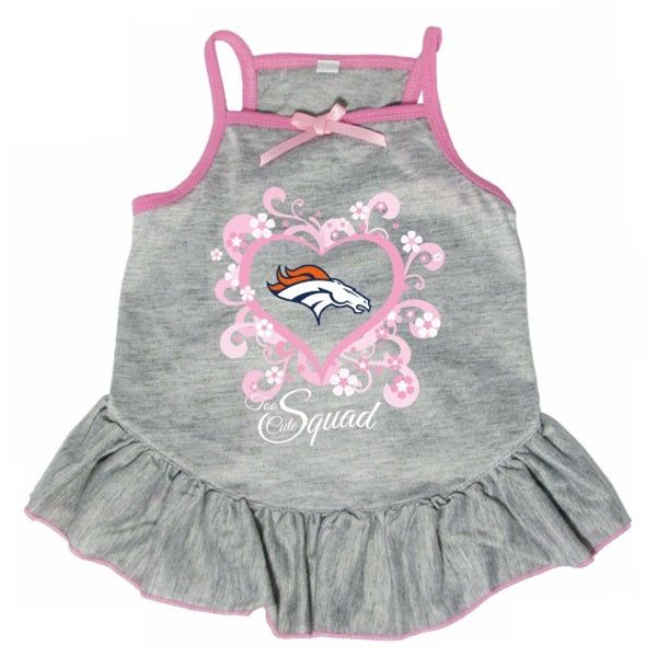 Denver Broncos "Too Cute Squad" Pet Dress - staygoldendoodle.com