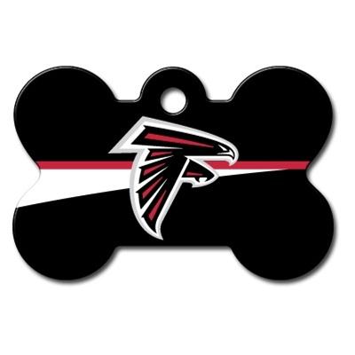 Atlanta Falcons Bone ID Tag - staygoldendoodle.com