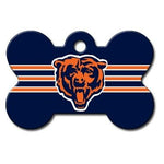 Chicago Bears Bone ID Tag - staygoldendoodle.com