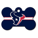 Houston Texans Bone ID Tag - staygoldendoodle.com