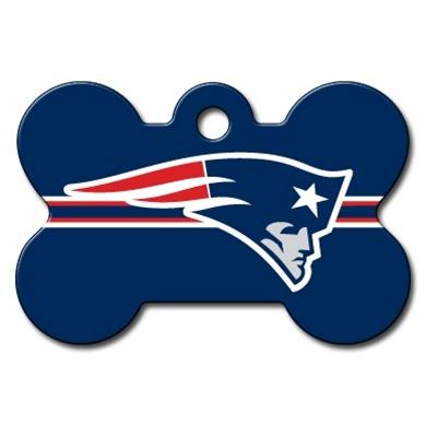 New England Patriots Bone ID Tag - staygoldendoodle.com