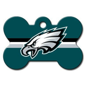 Philadelphia Eagles Bone ID Tag - staygoldendoodle.com