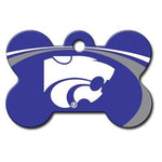 Kansas State Wildcats Bone ID Tag - staygoldendoodle.com