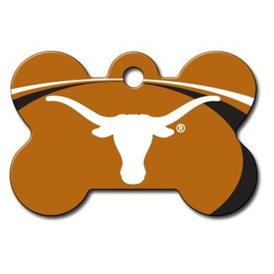 Texas Longhorns Bone ID Tag - staygoldendoodle.com