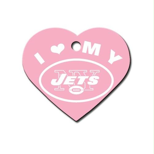 New York Jets Heart ID Tag - staygoldendoodle.com
