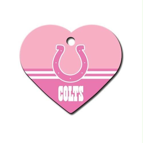 Indianapolis Colts Heart ID Tag - staygoldendoodle.com