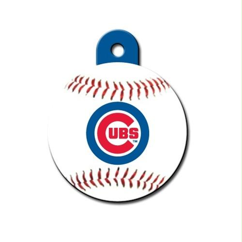 Chicago Cubs Circle ID Tag - staygoldendoodle.com