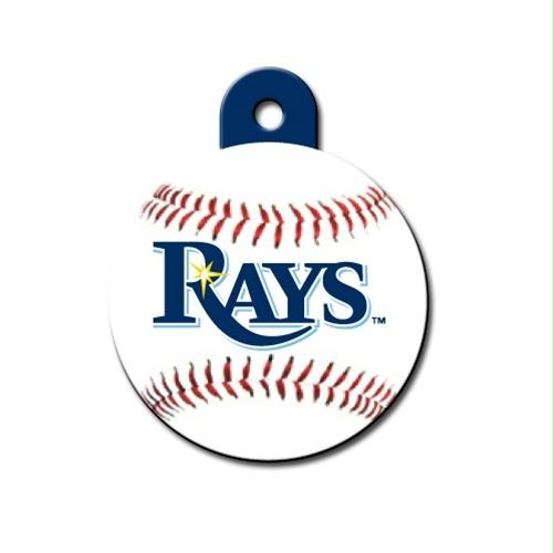Tampa Bay Rays Circle ID Tag - staygoldendoodle.com