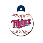 Minnesota Twins Circle ID Tag - staygoldendoodle.com