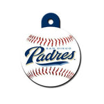 San Diego Padres Circle ID Tag - staygoldendoodle.com