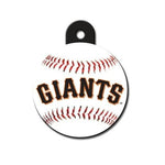 San Francisco Giants Circle ID Tag - staygoldendoodle.com
