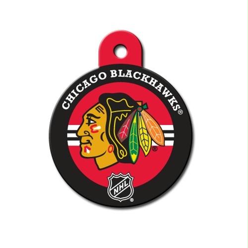 Chicago Blackhawks Circle ID Tag - staygoldendoodle.com