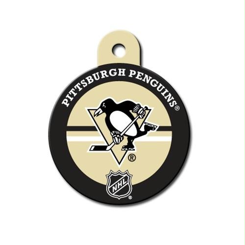 Pittsburgh Penguins Circle ID Tag - staygoldendoodle.com
