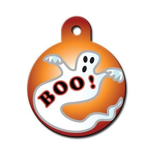 Halloween Circle ID Tag - staygoldendoodle.com