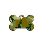 Small Camouflage Bone ID Tag - staygoldendoodle.com
