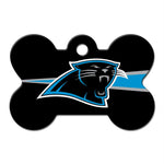Carolina Panthers Bone ID Tag - staygoldendoodle.com
