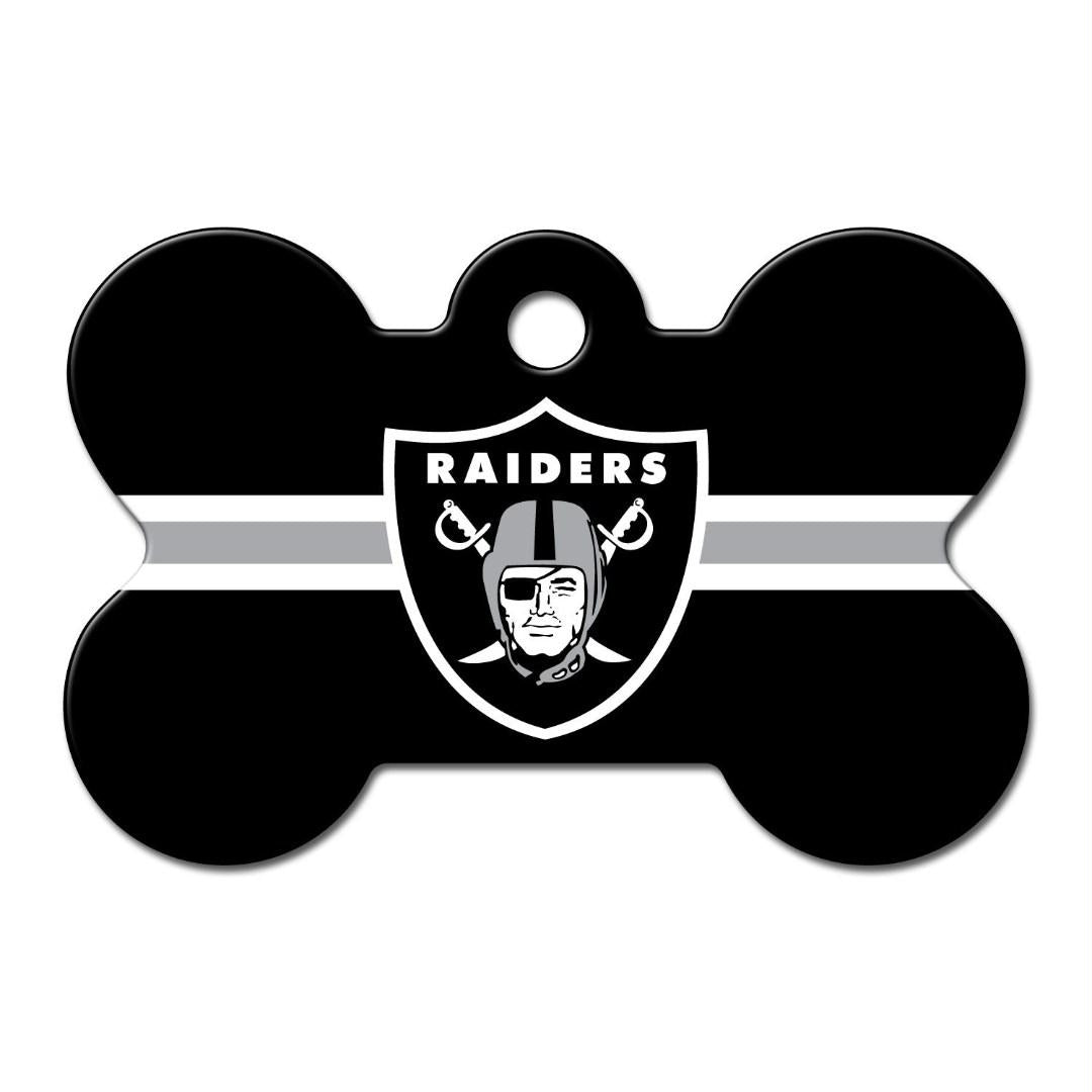 Oakland Raiders Bone ID Tag - staygoldendoodle.com