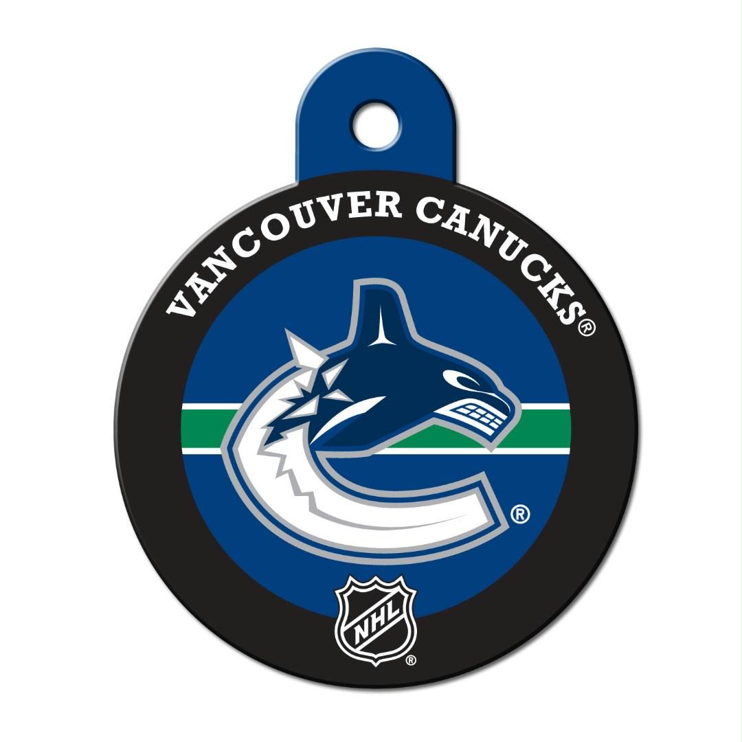 Vancouver Canucks Circle ID Tag - staygoldendoodle.com