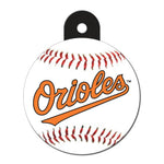 Baltimore Orioles Circle ID Tag - staygoldendoodle.com