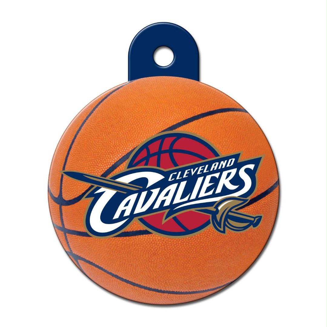 Cleveland Cavaliers Circle ID Tag - staygoldendoodle.com