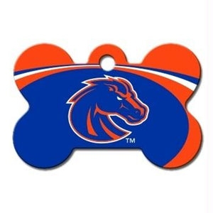 Boise State Bone ID Tag - staygoldendoodle.com