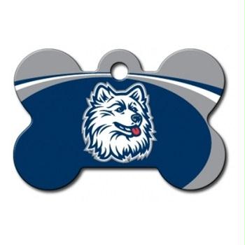 UConn Huskies Bone ID Tag - staygoldendoodle.com
