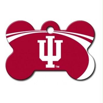 Indiana Hoosiers Bone ID Tag - staygoldendoodle.com