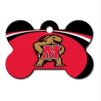Maryland Terrapins Bone ID Tag - staygoldendoodle.com