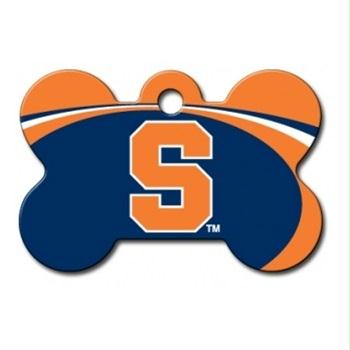 Syracuse Orange Bone ID Tag - staygoldendoodle.com