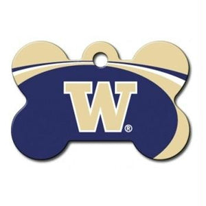 Washington Huskies Bone ID Tag - staygoldendoodle.com