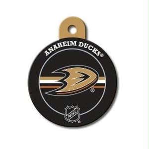 Anaheim Ducks Large Circle ID Tag - staygoldendoodle.com