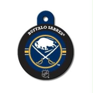 Buffalo Sabres Large Circle ID Tag - staygoldendoodle.com