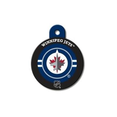 Winnipeg Jets Large Circle ID Tag - staygoldendoodle.com