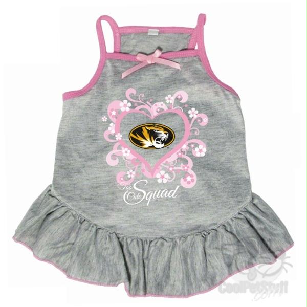 Missouri Tigers "Too Cute Squad" Pet Dress - staygoldendoodle.com