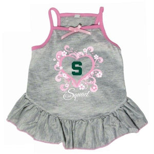 Michigan State Spartans "Too Cute Squad" Pet Dress - staygoldendoodle.com