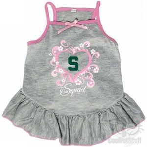 Michigan State Spartans "Too Cute Squad" Pet Dress - staygoldendoodle.com