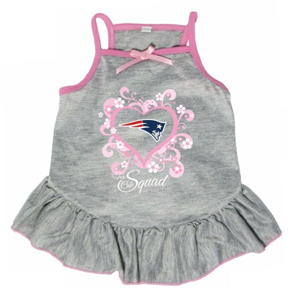 New England Patriots "Too Cute Squad" Pet Dress - staygoldendoodle.com