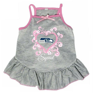 Seattle Seahawks "Too Cute Squad" Pet Dress - staygoldendoodle.com