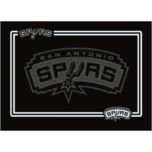 San Antonio Spurs Black Pet Bowl Mat - staygoldendoodle.com