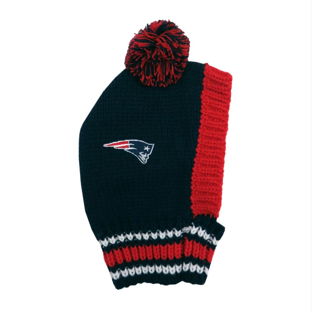 New England Patriots Pet Knit Hat - staygoldendoodle.com