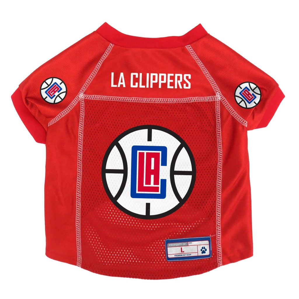 Los Angeles Clippers Pet Mesh Jersey - XS