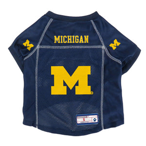 Michigan Wolverines Pet Mesh Jersey - staygoldendoodle.com