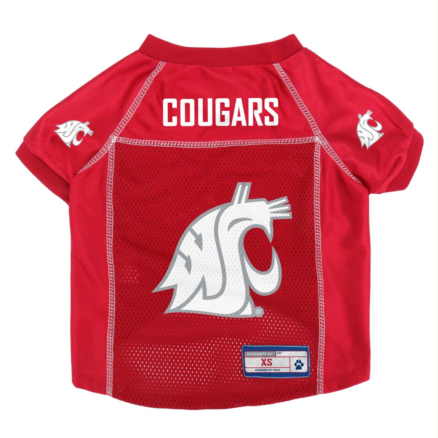 Washington State Cougars Mesh Pet Jersey - staygoldendoodle.com