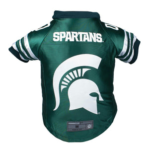 Michigan State Spartans Pet Premium Jersey - staygoldendoodle.com